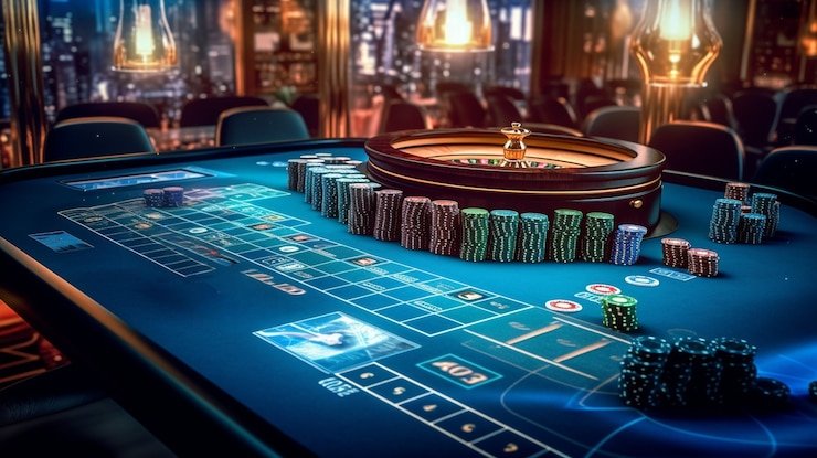 Live dealer action at our Texas Hold'em Bonus table Live dealer dealing hole cards in Texas Hold'em Bonus at tayo4d slot